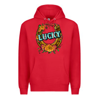 Red horseshoe lucky Premium Hoodie - JahusDesignShop