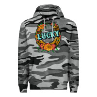 Slate Camo horseshoe lucky Premium Hoodie - JahusDesignShop