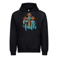 Black faith western turquoise Urban Hoodie - AdoDesignShop