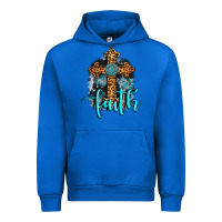 Cobalt faith western turquoise Urban Hoodie - AdoDesignShop