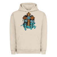 Pigment French Oak faith western turquoise Urban Hoodie - AdoDesignShop