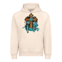 Sandshell faith western turquoise Urban Hoodie - AdoDesignShop