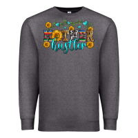 Charcoal Heather mother hustler Premium Sweatshirt - Zillion Design Studio