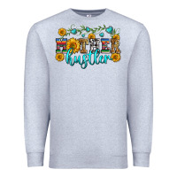 Heather Grey mother hustler Premium Sweatshirt - Zillion Design Studio