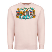 Pale Pink mother hustler Premium Sweatshirt - Zillion Design Studio