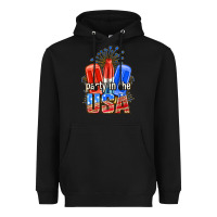 Black party in the usa popsicles billie wilder Heavyweight Hoodie - texasbilliewilder