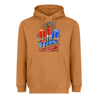 Party In The Usa Popsicles Billie Wilder Heavyweight Hoodie | Teevron