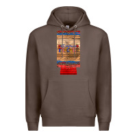 Coffee all american teacher 12 oz slim can cooler Premium Hoodie - Artiststas