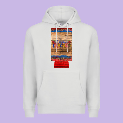 All American Teacher 12 Oz Slim Can Cooler Premium Hoodie Designed By Artiststas