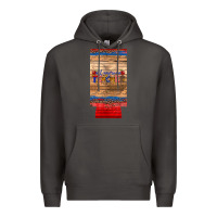 Smoke all american teacher 12 oz slim can cooler Premium Hoodie - Artiststas