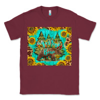 Burgundy mama bear Classic Tee - BarkalooDesign
