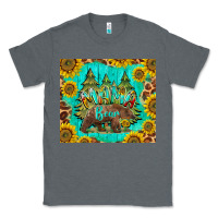 Charcoal Heather mama bear Classic Tee - BarkalooDesign