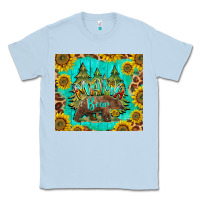 Dusty Blue mama bear Classic Tee - BarkalooDesign
