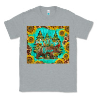 Heather Grey mama bear Classic Tee - BarkalooDesign