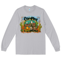 Moon Dust camping is my happy place Long Sleeve Tee - BarkalooDesign