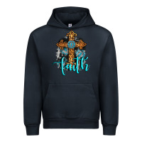 Navy faith western turquoise Urban Hoodie - AdoDesignShop