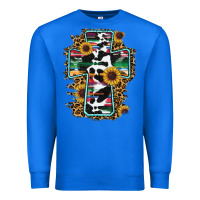 True Royal western cross Premium Sweatshirt - RanaPortraitStore