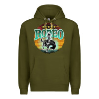Army Green rodeo Premium Hoodie - JahusDesignShop