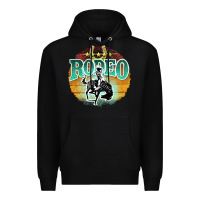 Black rodeo Premium Hoodie - JahusDesignShop