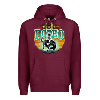 Burgundy rodeo Premium Hoodie - JahusDesignShop