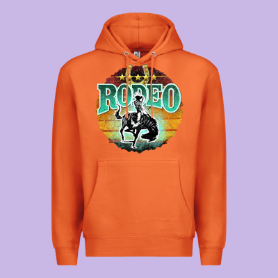 Rodeo Premium Hoodie Designed By Jahusdesignshop