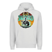 Dove Grey rodeo Premium Hoodie - JahusDesignShop