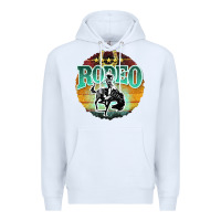 White rodeo Premium Hoodie - JahusDesignShop
