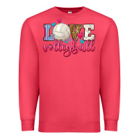 Cardinal love volleyball Premium Sweatshirt - Zillion Design Studio