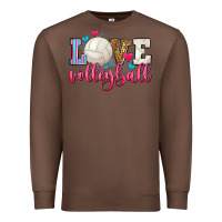 Chestnut love volleyball Premium Sweatshirt - Zillion Design Studio