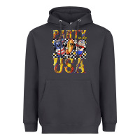 Smoke party in the usa with leopard Heavyweight Hoodie - texasbilliewilder