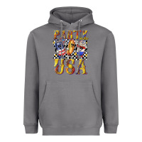 Storm party in the usa with leopard Heavyweight Hoodie - texasbilliewilder
