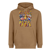 Toasted Coconut party in the usa with leopard Heavyweight Hoodie - texasbilliewilder