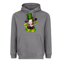 Storm st patricks day cow Heavyweight Hoodie - RanaPortraitStore