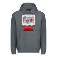 Rock all american nurse 12 oz regular can cooler Premium Hoodie - Artiststas