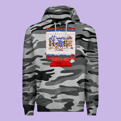 All American Nurse 12 Oz Regular Can Cooler Premium Hoodie Designed By Artiststas
