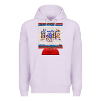 Lilac all american nurse 12 oz regular can cooler Premium Hoodie - Artiststas