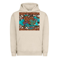 Pigment French Oak hearts mama Urban Hoodie - Artiststas