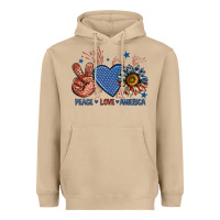 Peace Love America Billie Wilder Heavyweight Hoodie | Teevron