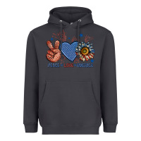 Smoke peace love america billie wilder Heavyweight Hoodie - texasbilliewilder