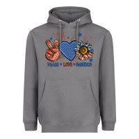 Storm peace love america billie wilder Heavyweight Hoodie - texasbilliewilder
