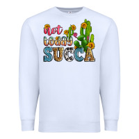 White not today succa Premium Sweatshirt - Zillion Design Studio