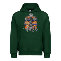 Forest Green western faith Urban Hoodie - AdoDesignShop