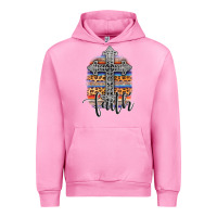 Fuchsia Pink western faith Urban Hoodie - AdoDesignShop