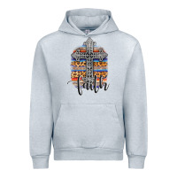 Heather Grey western faith Urban Hoodie - AdoDesignShop
