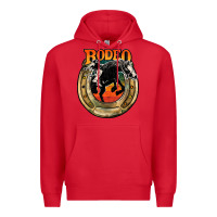 Red rodeo Premium Hoodie - JahusDesignShop