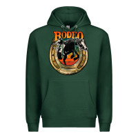 Sports Green rodeo Premium Hoodie - JahusDesignShop