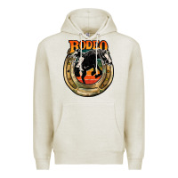 Oatmeal Heather rodeo Premium Hoodie - JahusDesignShop