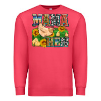 Cardinal mama hen Premium Sweatshirt - Zillion Design Studio