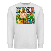 Oatmeal Heather mama hen Premium Sweatshirt - Zillion Design Studio