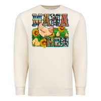Sandshell mama hen Premium Sweatshirt - Zillion Design Studio